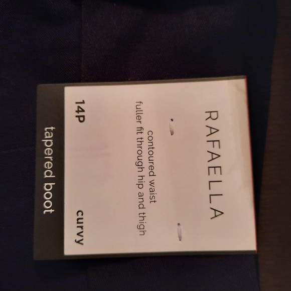 NWT Rafaella Women's Black Trouser/Dress Pants - Picture 8 of 8